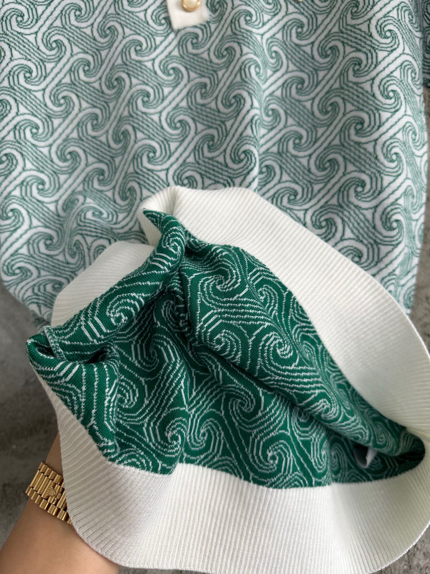 Polo casa jacquard 2025