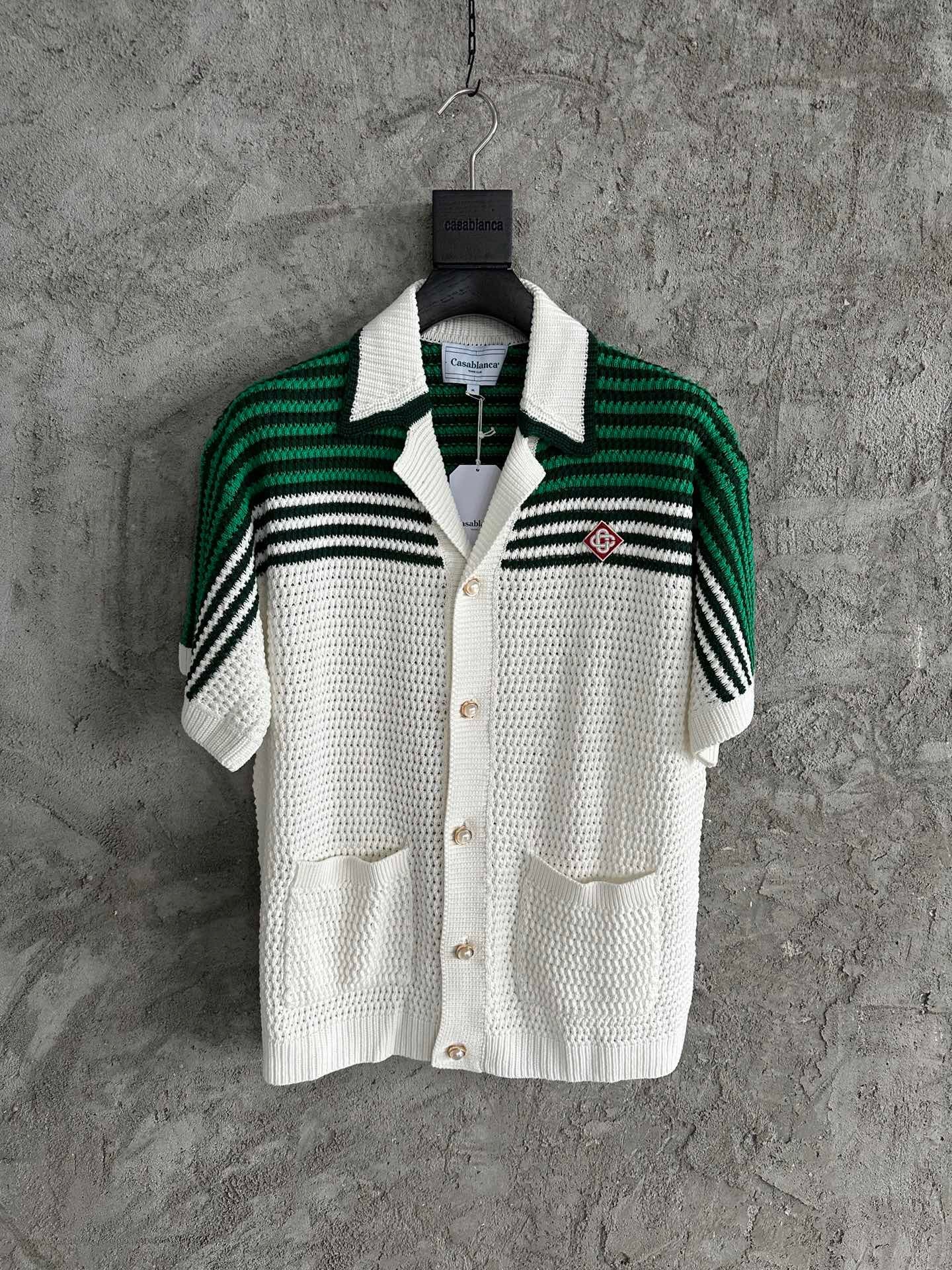 Tennis crochet shirt casa