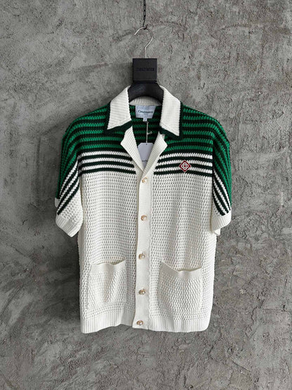 Tennis crochet shirt casa
