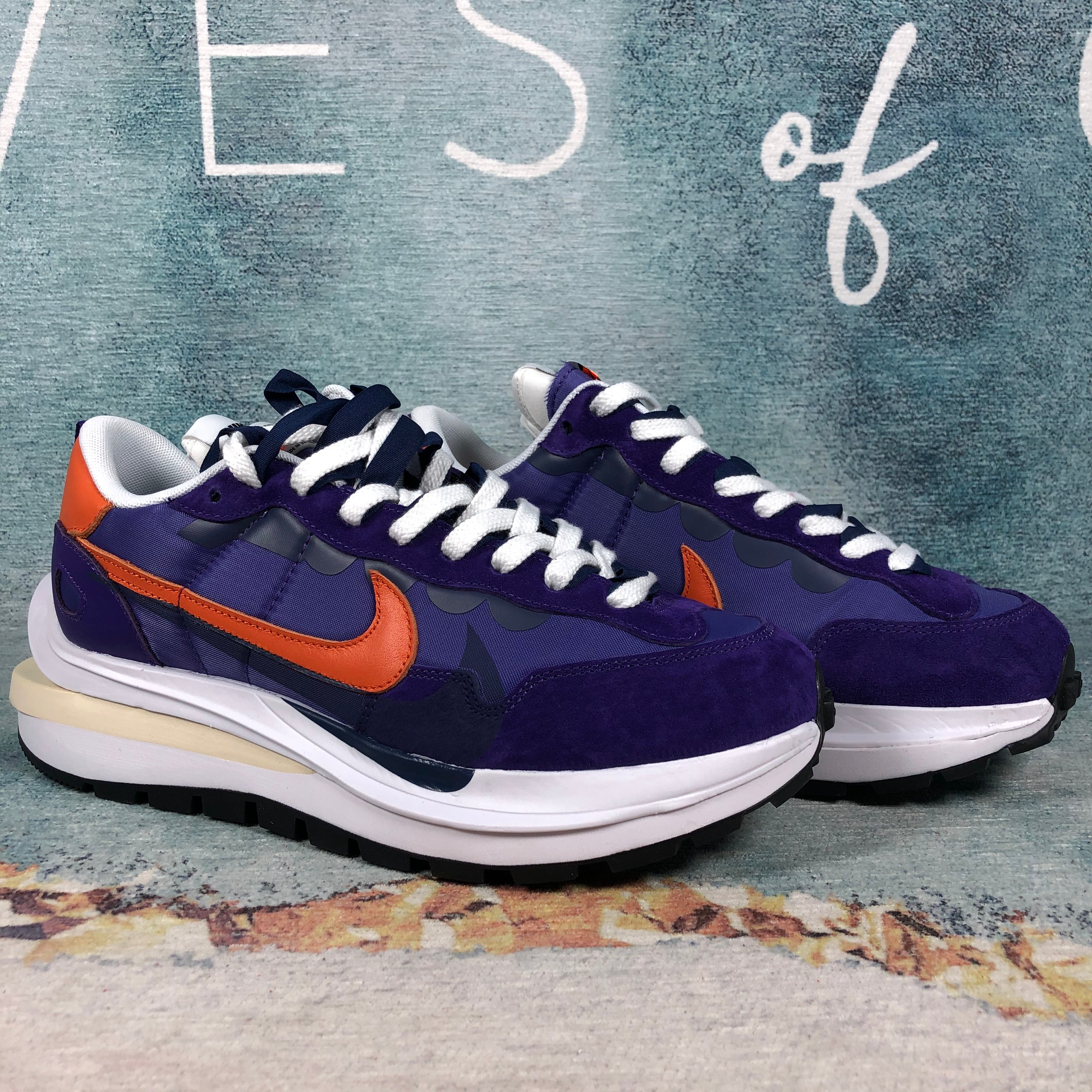 Vaporwaffle Sacai Dark Iris facture stock X Authentification 1:1 ✔️