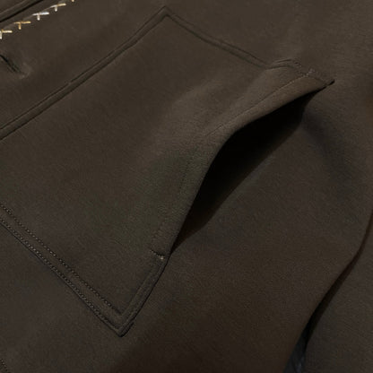 Blouson workwear brodé en coton