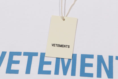 Vetements Logo Print T-Shirt