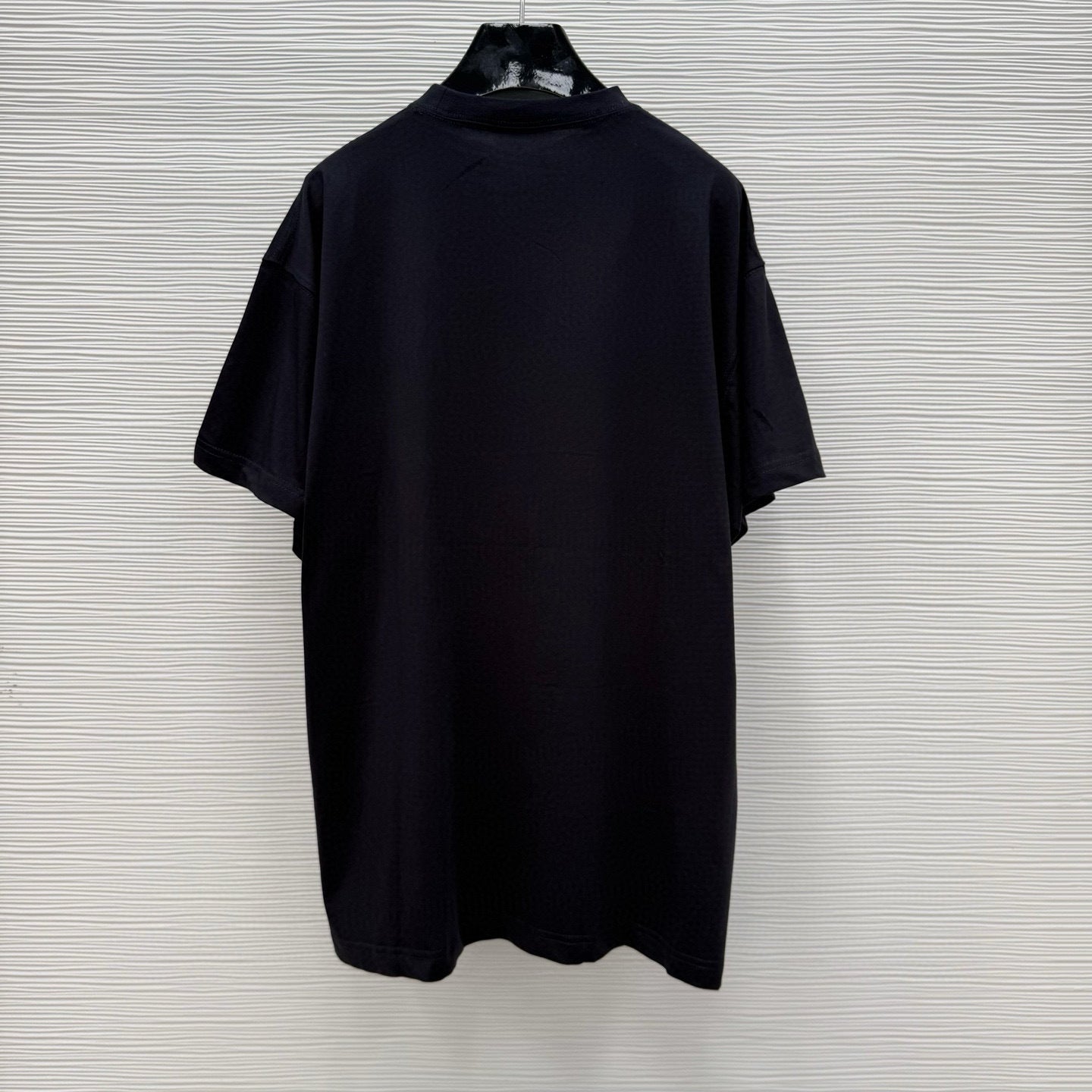 T-SHIRT LOOP SPORTS ICON OVERSIZE POUR HOMME EN NOIR DÉLAVÉ BLNCG