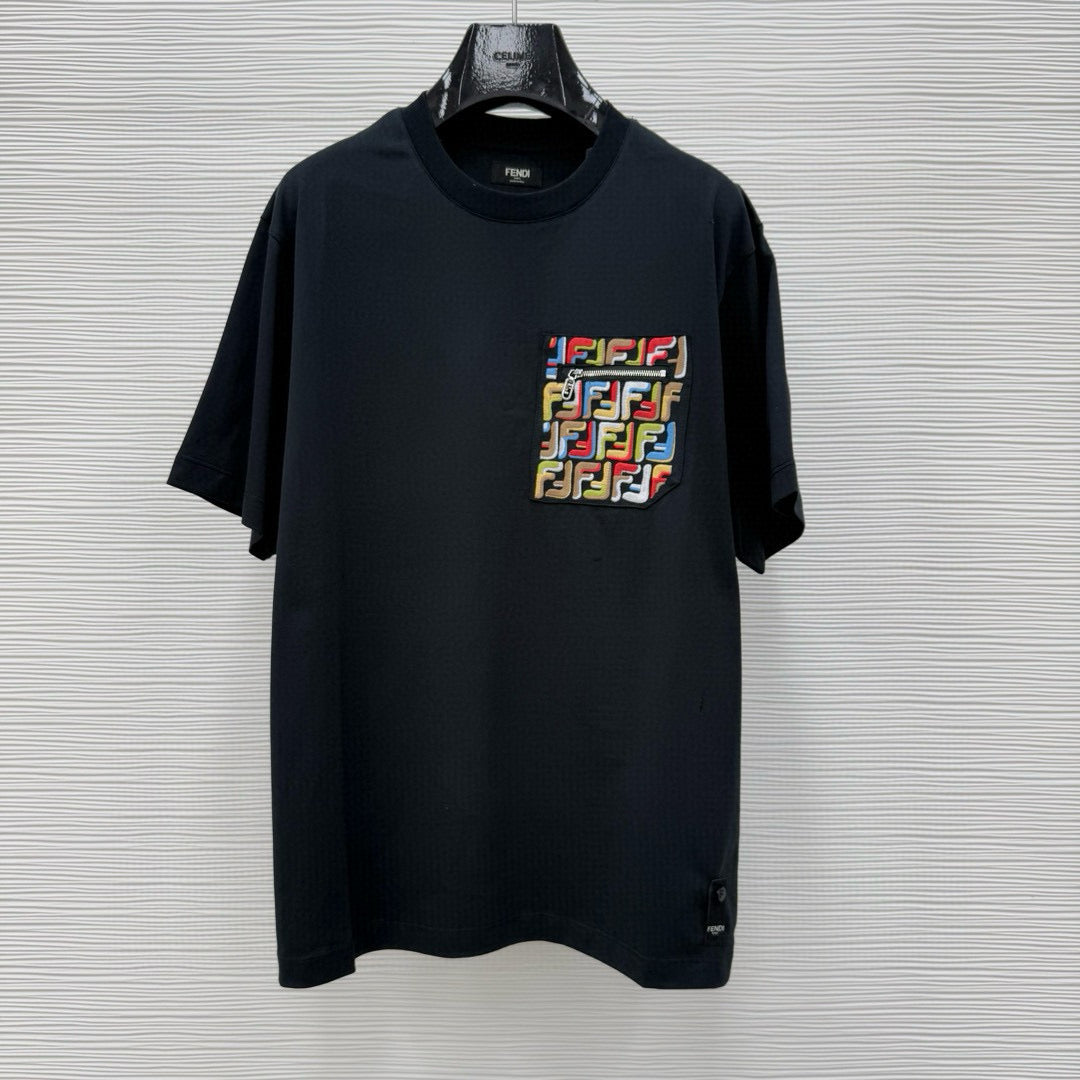 FF T shirt  Lunar New Year en coton noir 10/10