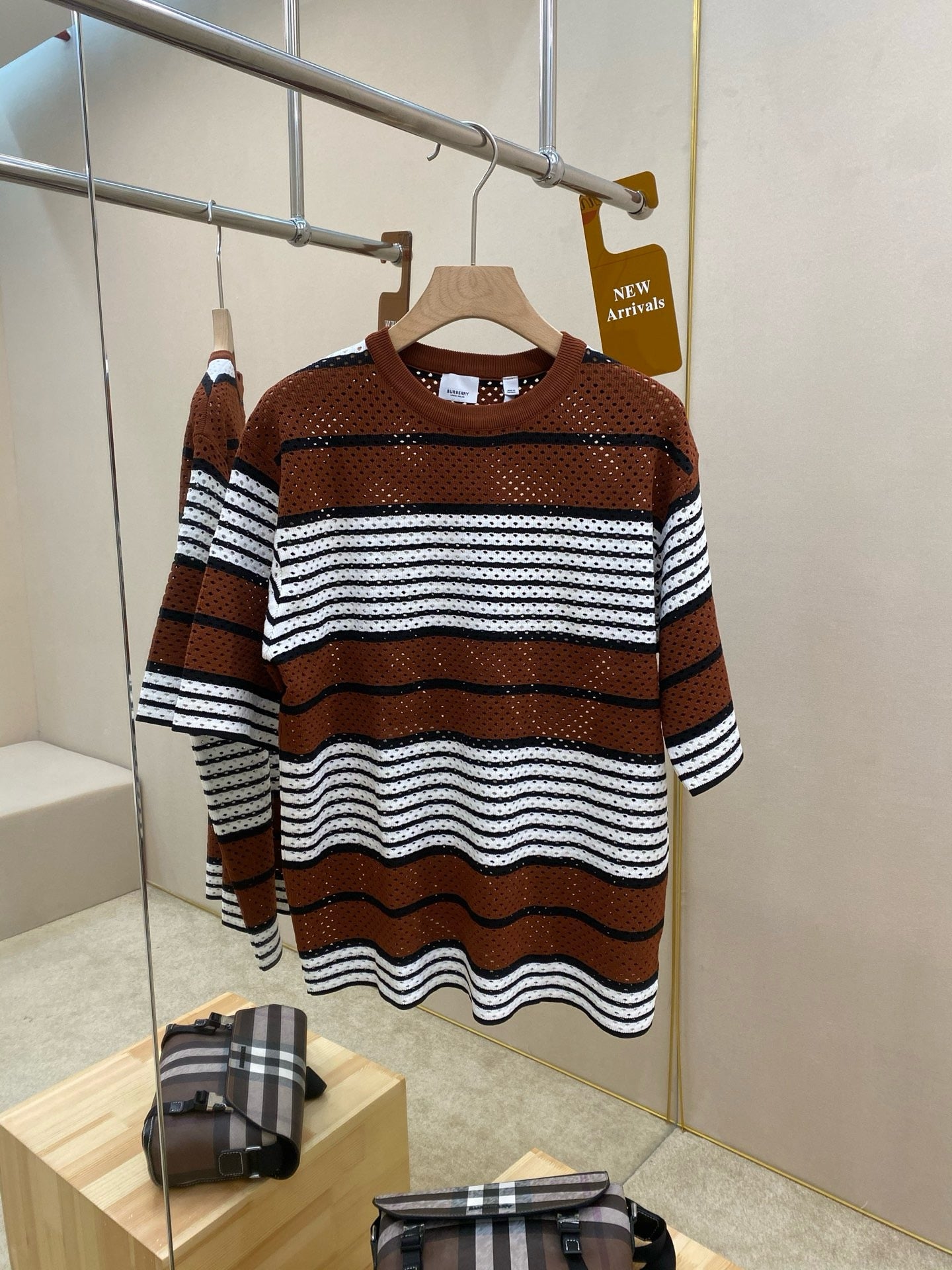 Brb ensemble oversize à rayures