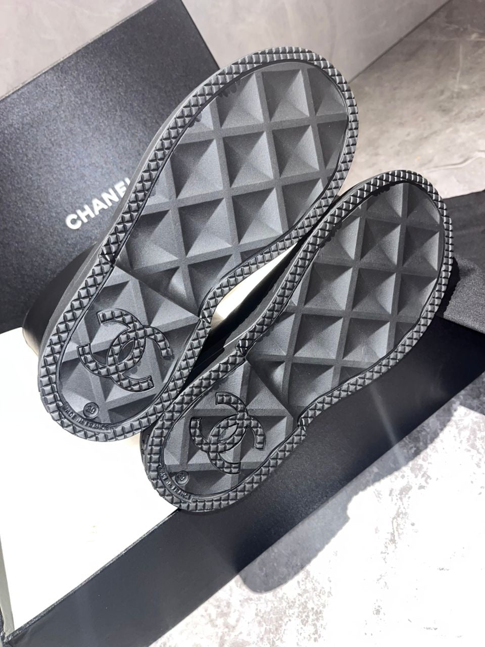 Bottes Chnl noir FEMME 10/10 ⚡️📦🚚