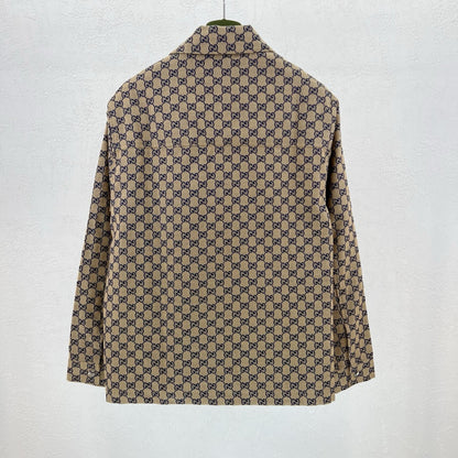 Veste toile lin GG