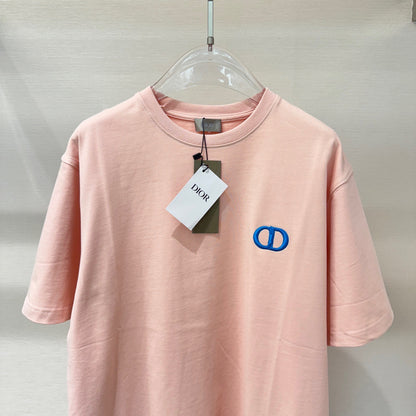 T-shirt CD Icon, coupe relax rose
