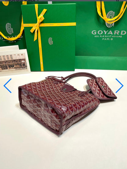Sac Anjou Mini bordeaux  facture
