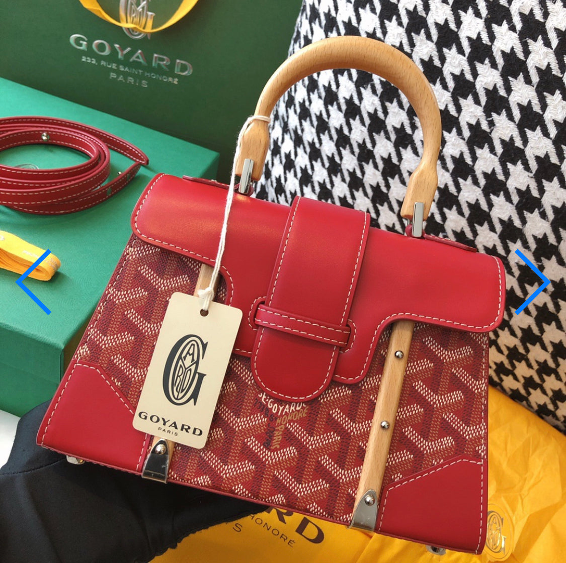 Sac Saigon mini red facture