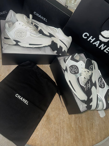 Sneakers Chanl ( EXCLU ) packaging complet facture 10/10 🚚📦⚡️