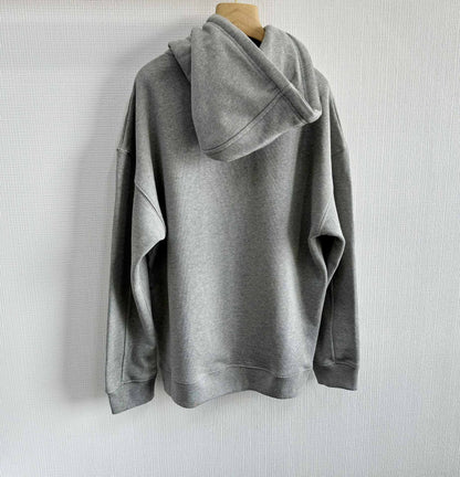 Sweatshirt à capuche décontracté en coton LWE