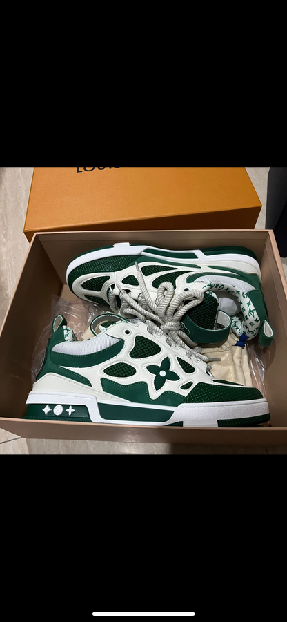 Lv Skate grüne Turnschuhe 10/10 Rechnung