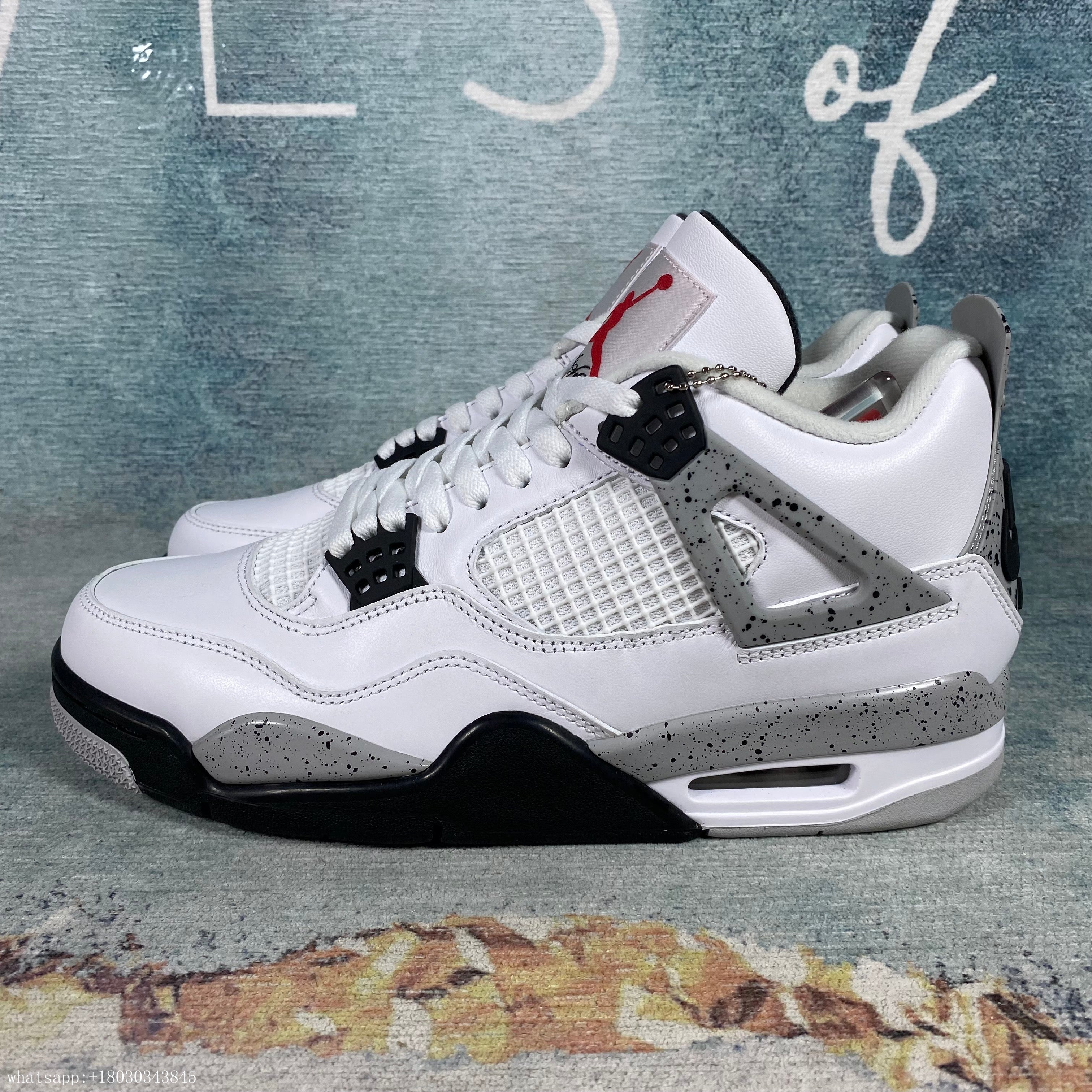 AJ4 Jordan 4 Retro White Cement (2016 1:1 STOCK