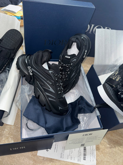 Sneaker B44 Blade Maille technique noire et tissu technique noir