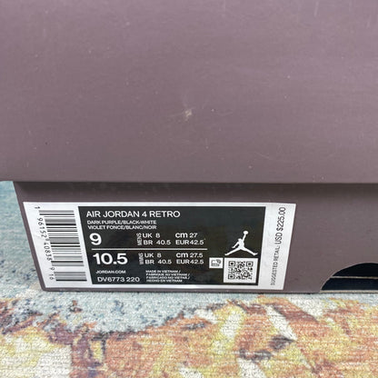 AJ4 Jordan 4 Retro A Ma Maniére Violet Ore 1:1 STOCK X AUTHENTICATION ✔️