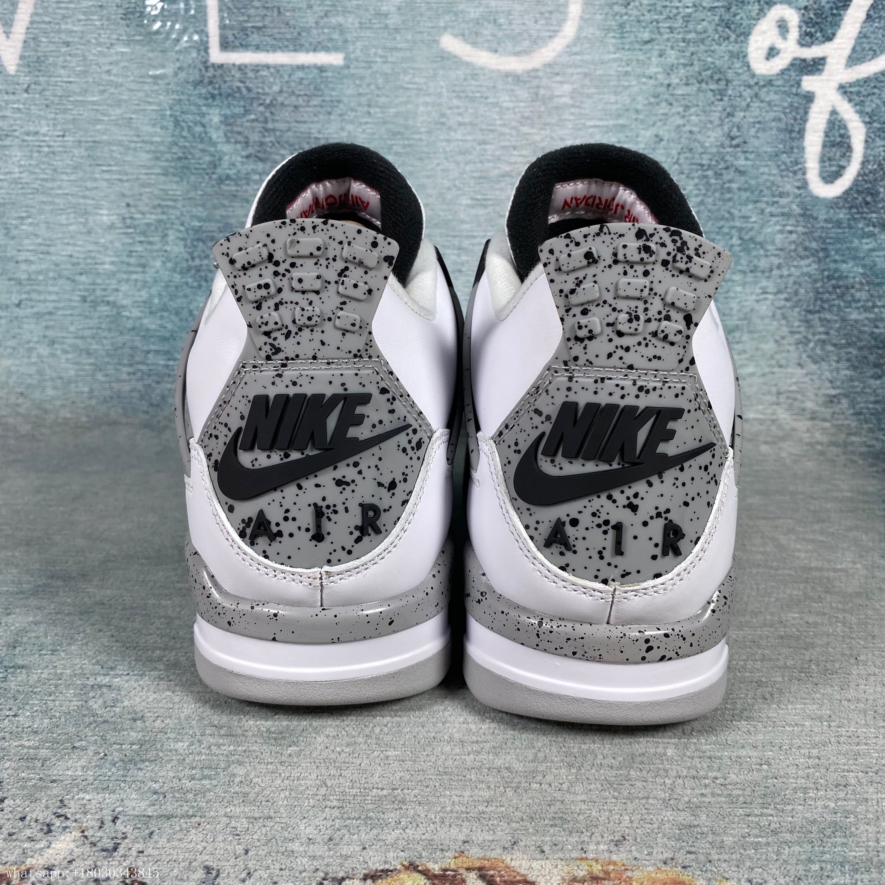 AJ4 Jordan 4 Retro White Cement (2016 1:1 STOCK