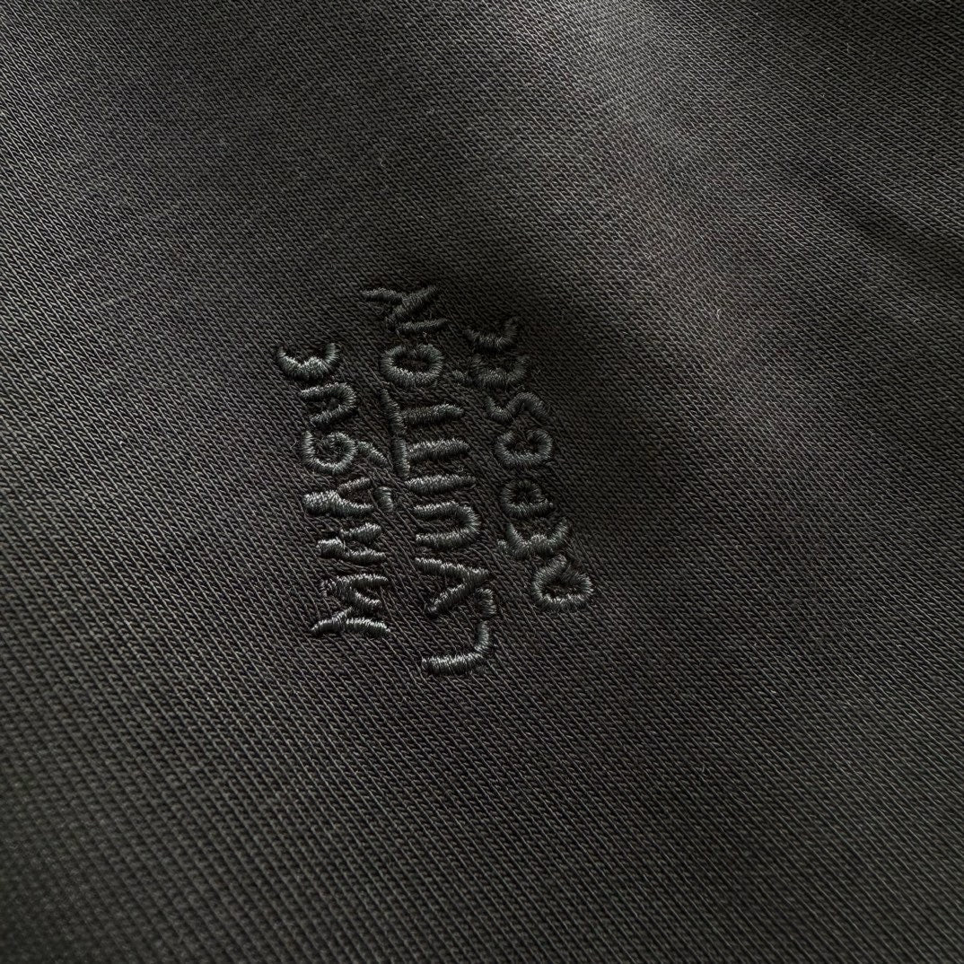 Sweatshirt mit LV-Jersey-Stickerei