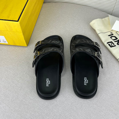 FND Feel Sandales en tissu FF black