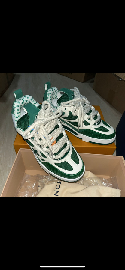 Lv Skate grüne Turnschuhe 10/10 Rechnung