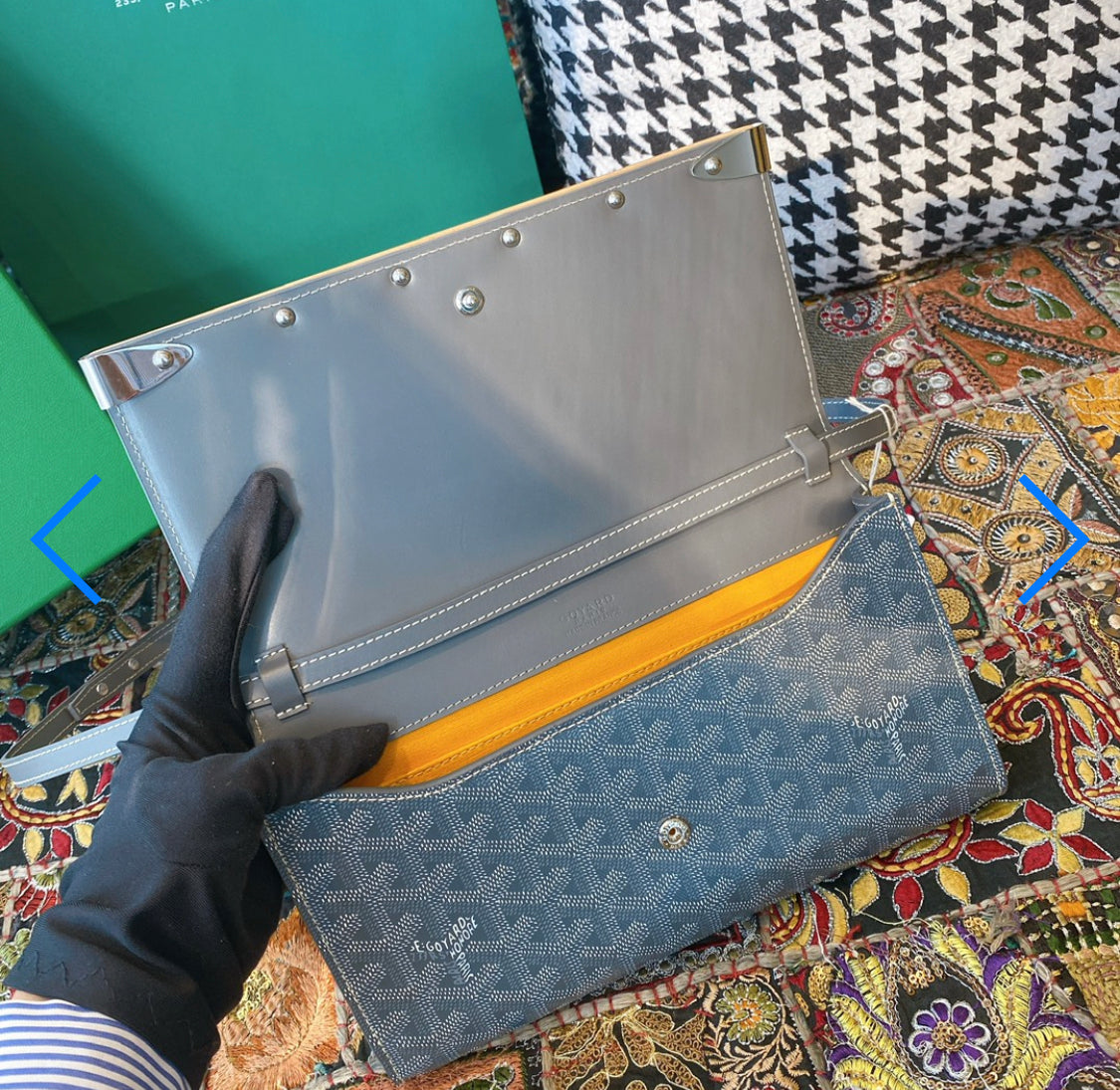 Étui monte Carlo mini gris facture