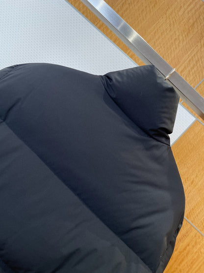 Doudoune cd oblique Jacquard coton mélange