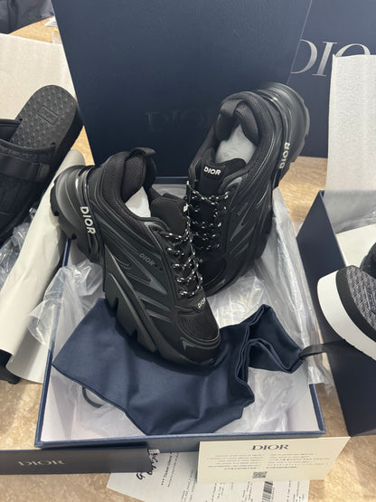 Sneaker B44 Blade Maille technique noire et tissu technique noir