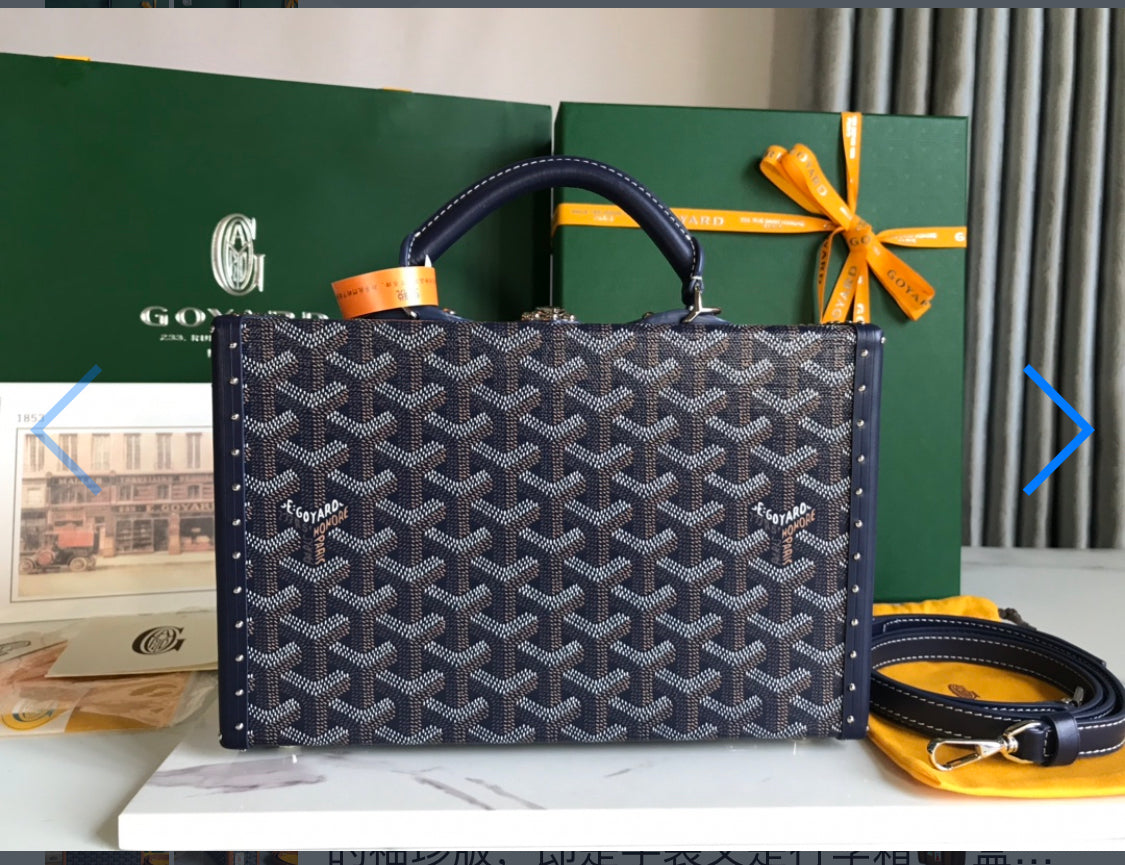 Sac Malle blue navy facture
