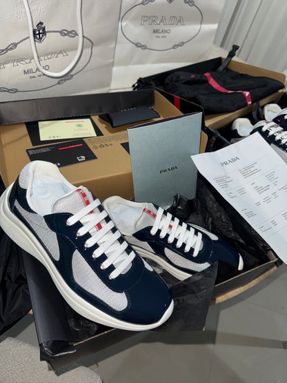 Sneakers Prd America ´ s Cup  tissu bike lisse blue night 10/10