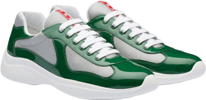 Turnschuhe Prd America ´ s Cup Gummi &amp; Stoff Fahrradgrün
