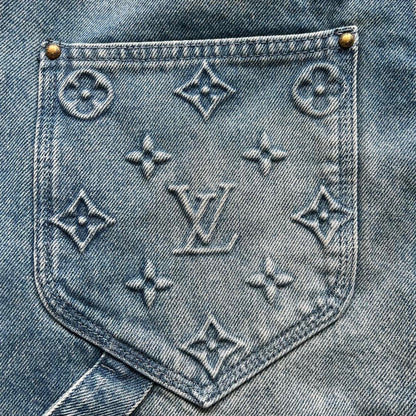LV CARPENTIER DENIM KURZ BLAU