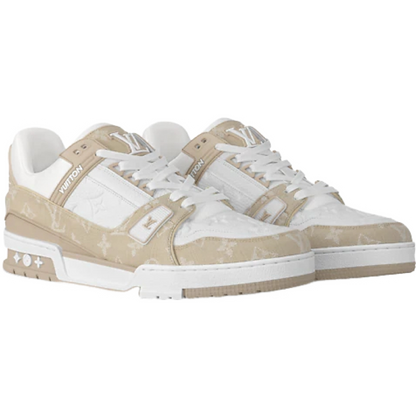 Sneakers Lv trainers beige 2025 facture