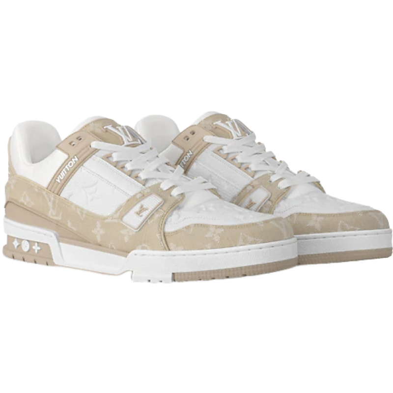 Sneakers Lv trainers beige 2025 facture