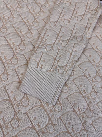 Pull Cd oblique  ecru beige