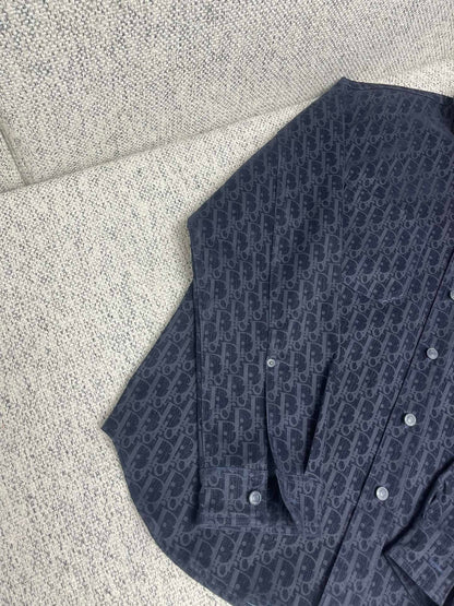 Surchemise CD AND KAWS Denim de coton mélangé bleu 10/10