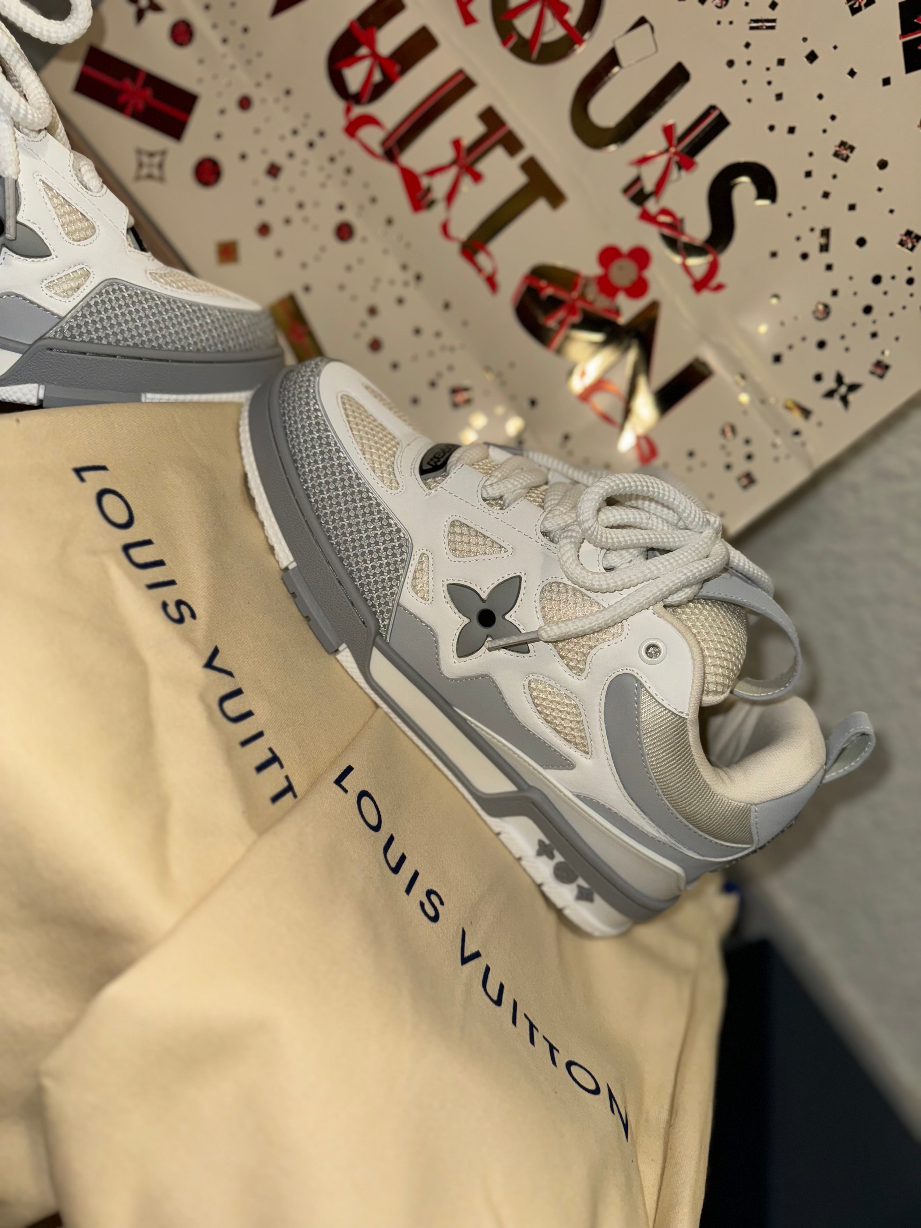 Sneakers  Lv Skate grey 10/10 facture