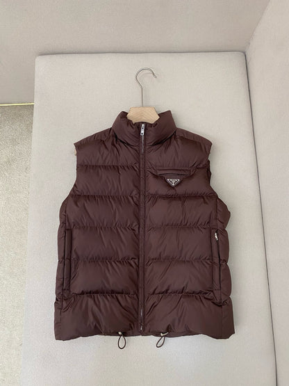 Veste en re-nylon Prda Bordeaux  10/10