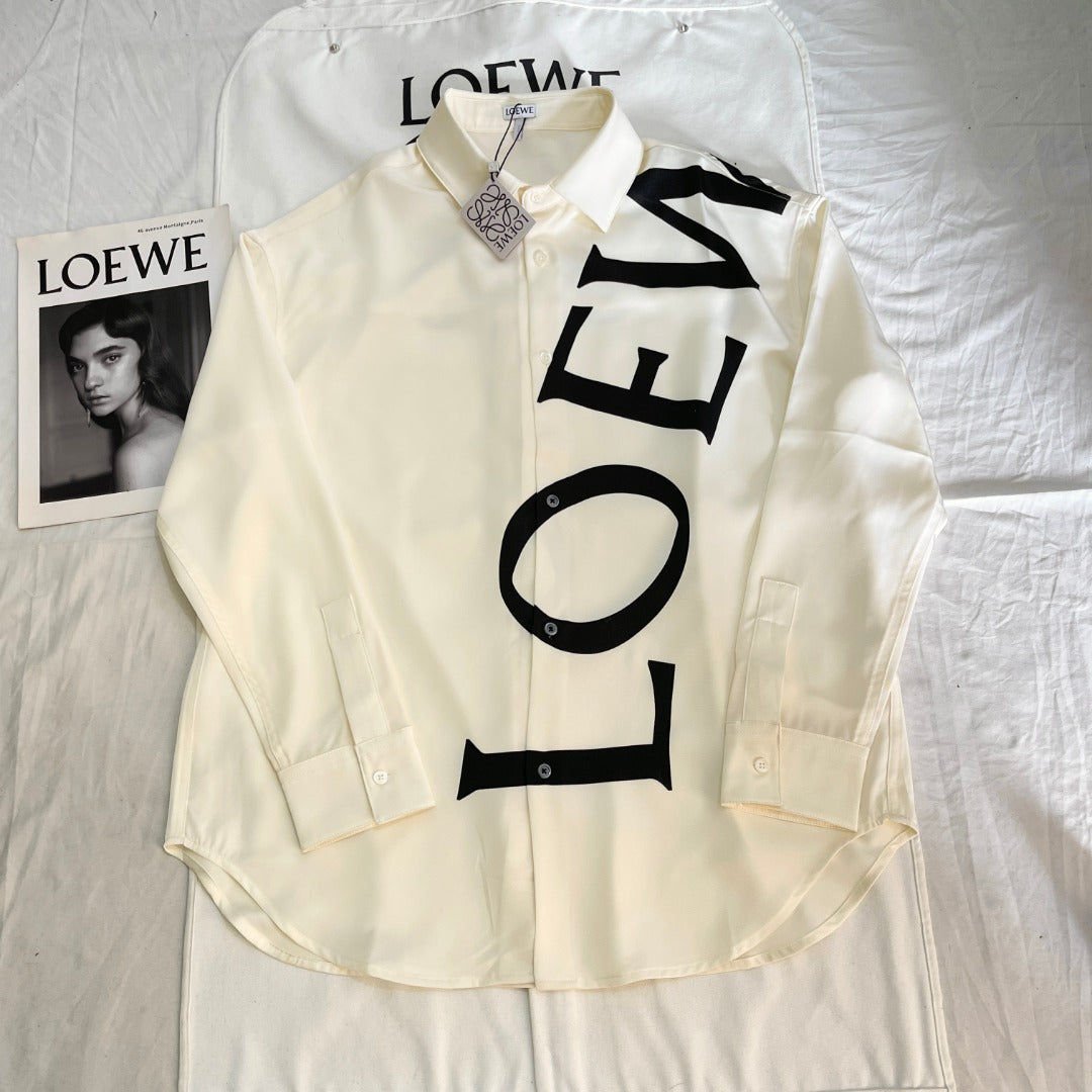 Chemise Loew blanche