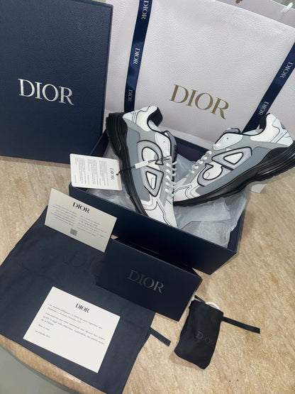 SNEAKERS B30 V3S 2025 💡 VERSION BIEN LISSE Sneaker B30 Countdown Maille technique blanc grisé tissu technique FACTURE PACKAGING COMPLET MODÈLE POUSSÉ