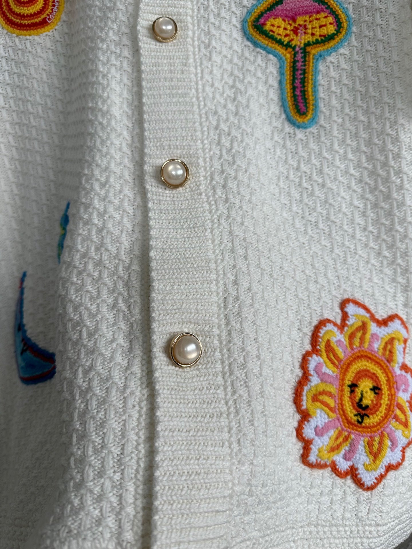 Ensemble Casa Crochet with Patch