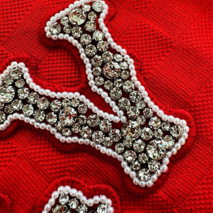 Tee-shirt à patch LV brodé en coton piqué