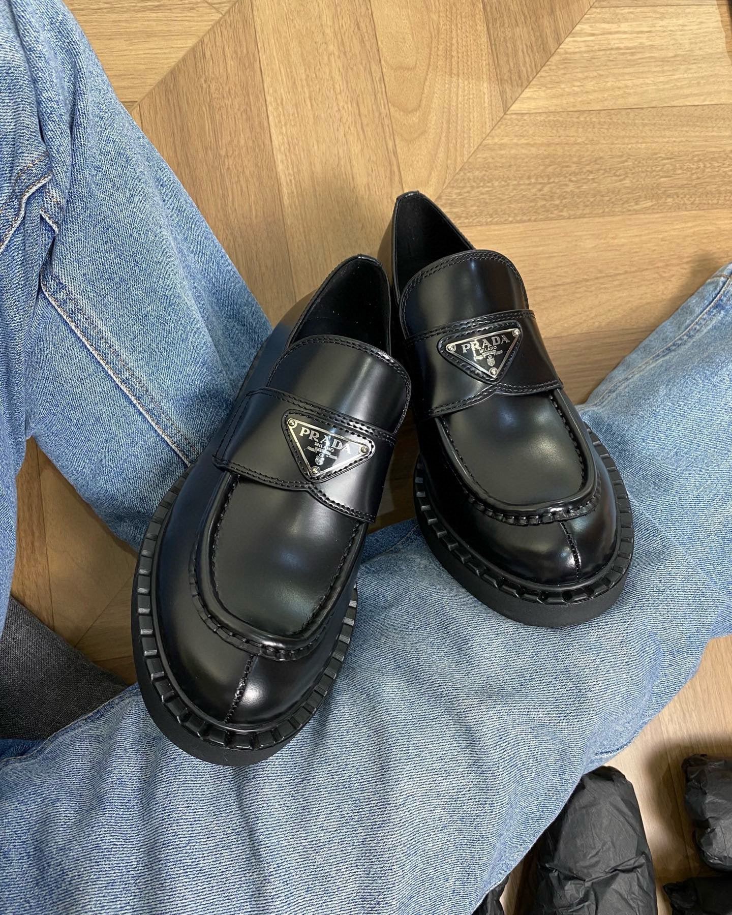 Mocassins Prd noir facture