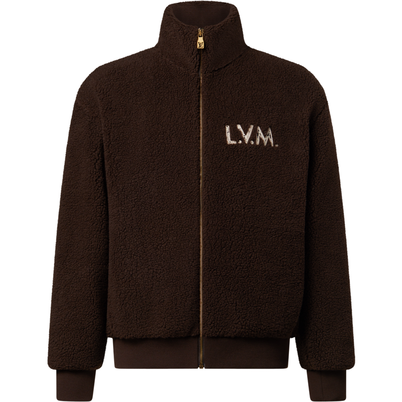 Blouson polaire fermeture éclair Lv