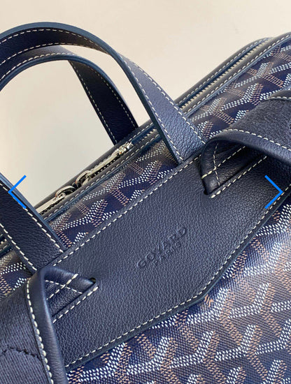 Cisalpin-Rucksack mit Rechnung in Marineblau