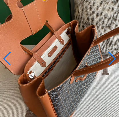 Sac cabas Saigon Brown facture