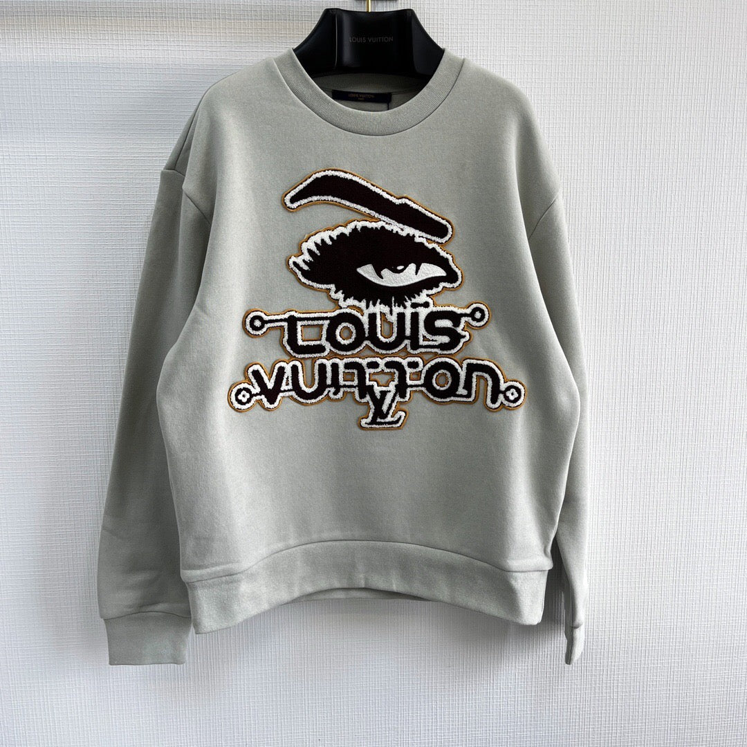 Sweat shirt brode Lv Eagles eyes