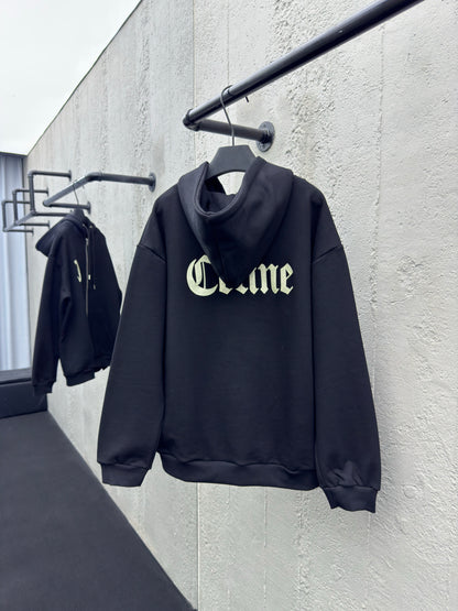 Veste Cln Zippée noir & blanche