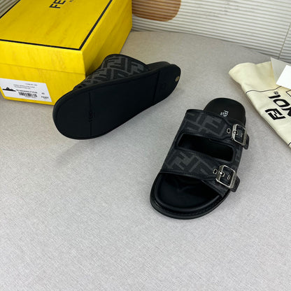 FND Feel Sandales en tissu FF black