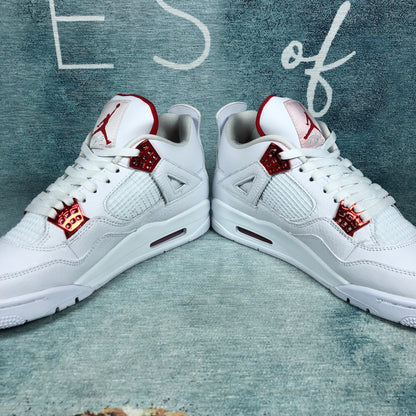 Aj4 Metalic Red 1:1 STOCK X AUTHENTICATION ✔️