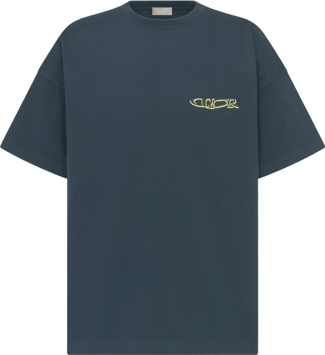 T-shirt CD AND LEWIS HAMILTON, coupe oversize Jersey de coton blanc